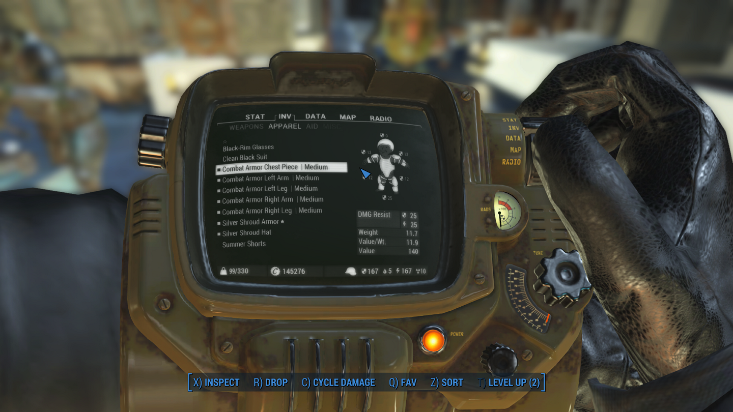 Fallout 4 mod armor invisible